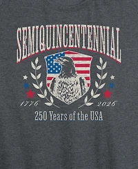 Hybrid Apparel Plus Size Instant Message Semiquincentennial Collegiate Racerback Graphic Tank Top