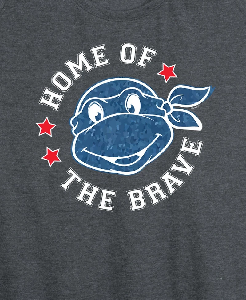 Hybrid Apparel Plus Size Teenage Mutant Ninja Turtles Born Raised Usa Racerback Graphic Tank Top