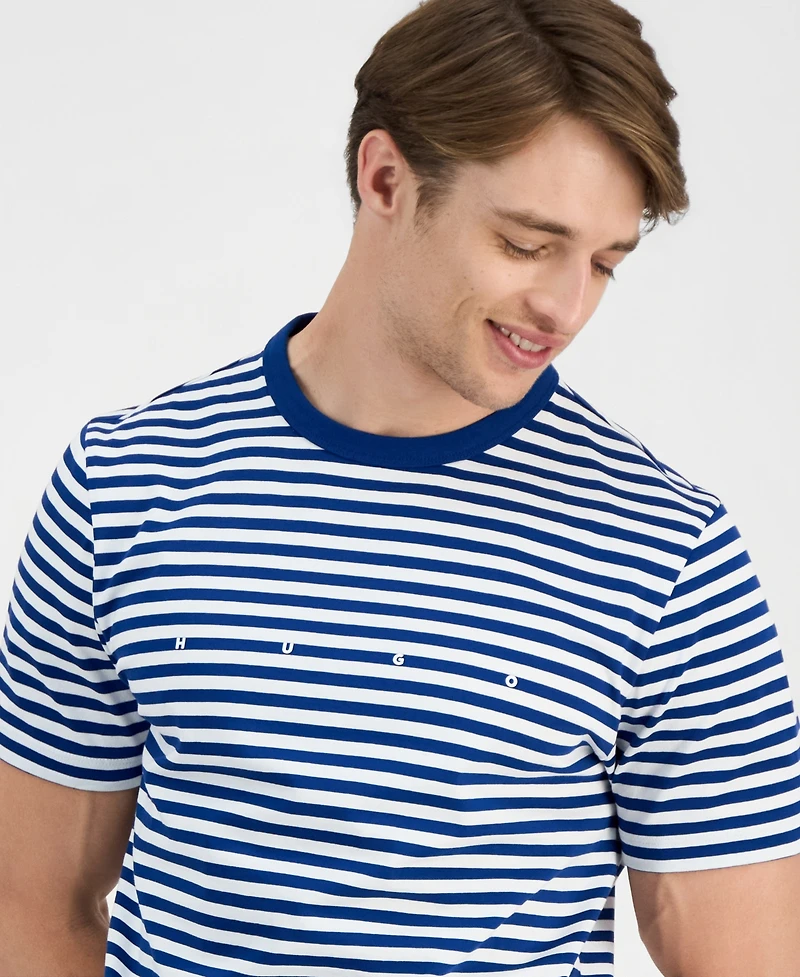 Hugo by Boss Men's Demptee Striped T-Shirt