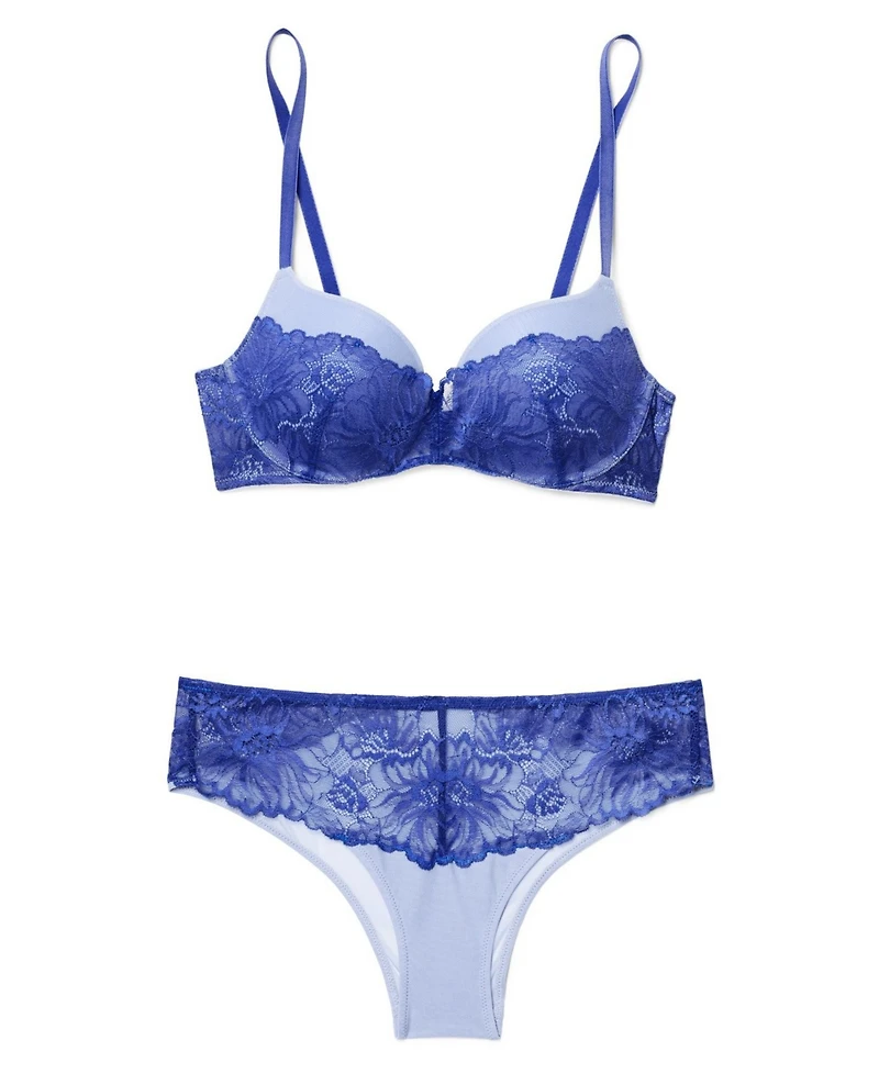 Adore Me Women's Cyla Push Up Plunge Bra