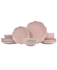 Sango Bethany Green 12-Pc. Dinnerware Set, Service for 4