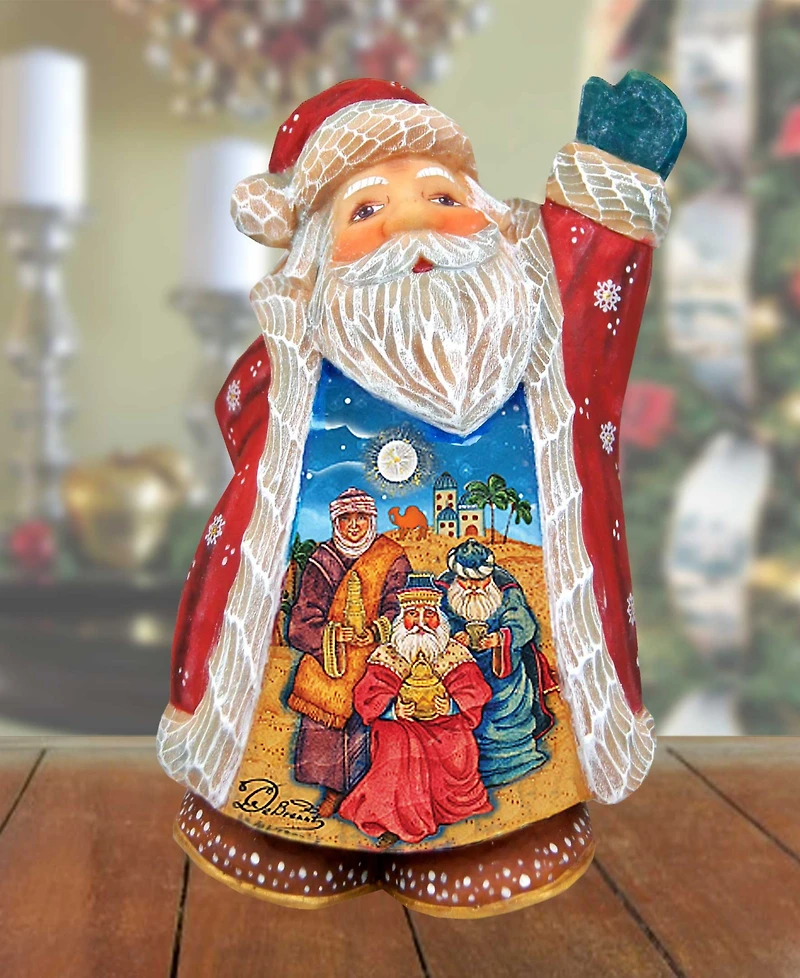 G.DeBrekht Three Kings Santa Figurine