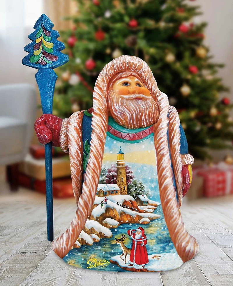 G.DeBrekht Light House Holidays Regal Santa Limited Edition Figurine