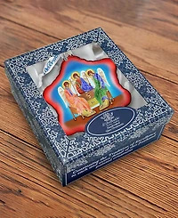 G.DeBrekht Trinity Nativity Snowflake Glass Ornament