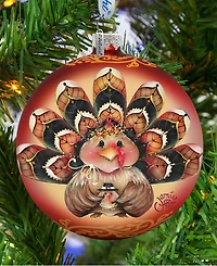 G.DeBrekht Be Thankful Turkey Sitter Bal by Dona Gelsinger