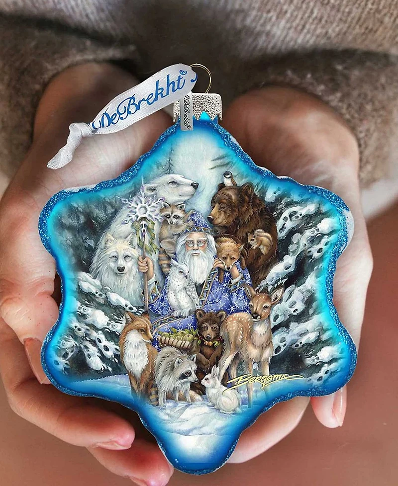 G.DeBrekht Gather In Peace Father Winter Holiday Ornament