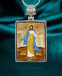G.DeBrekht Jesus Religious Holiday Jewelry Necklace Monastery Icons