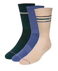 Tommy Hilfiger Men's Athletic Crew Socks, 3-Pack