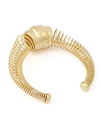 Robert Lee Morris Soho Gold Coiled Cuff Bracelet