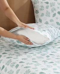 Caribbean Joe Coastal Pattern 4-Pc. Sheet Set
