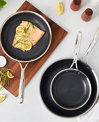 Zwilling Peak Stainless Steel 6-Pc. Dual Performance Ceramic Fry Pan Set