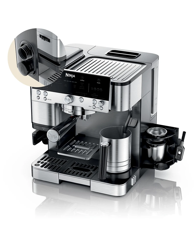 Ninja 13" Luxe Cafe Premier Series 3-in-1 Espresso, Coffee and Cold Brew Machine
