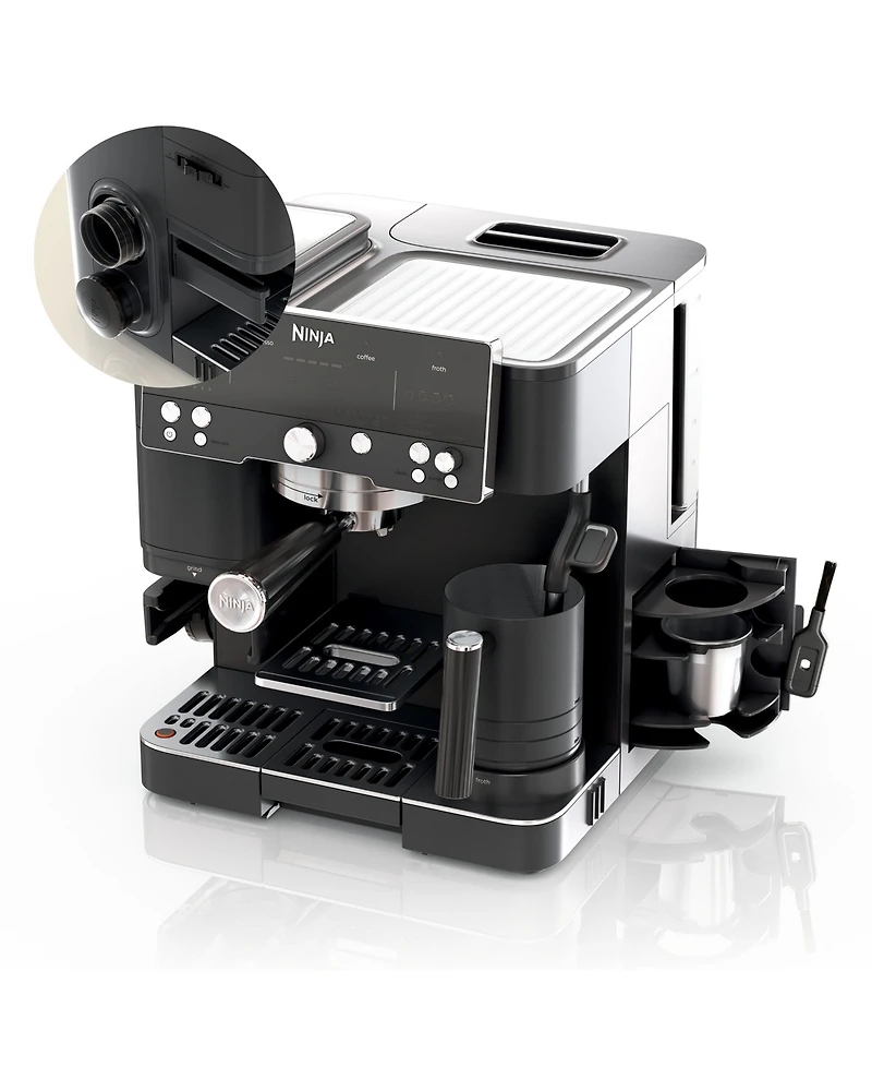 Ninja 13" Luxe Cafe Premier Series 3-in-1 Espresso, Coffee and Cold Brew Machine