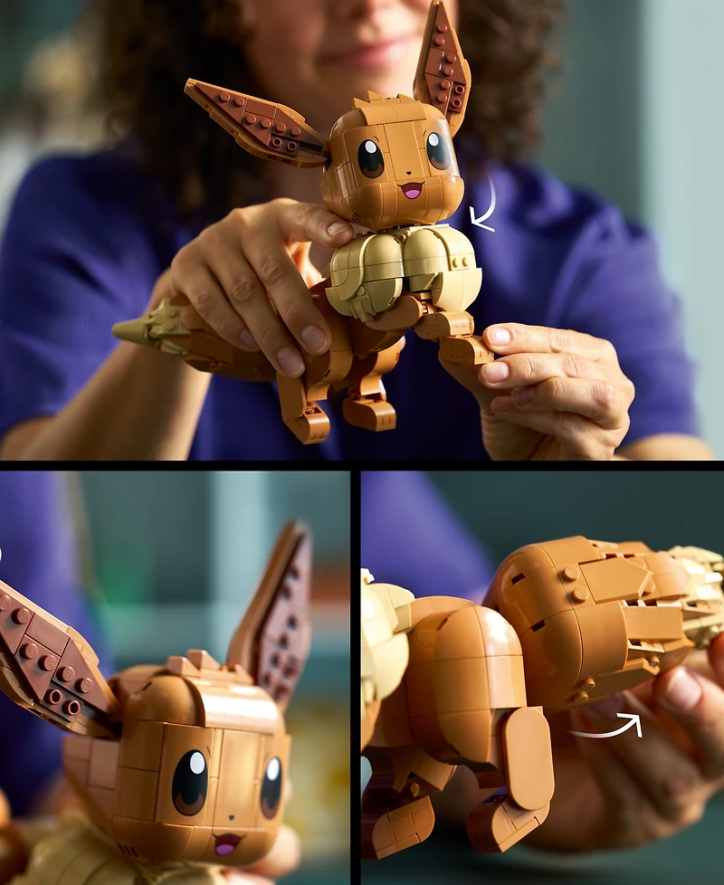 Lego Pokemon Eevee Building Set 72151, 587 Pieces