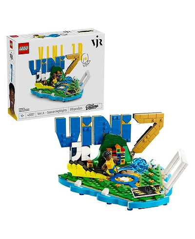 Lego Editions Vini Jr. Soccer Highlights 43027, 510 Pieces