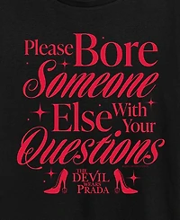 Hybrid Apparel Plus The Devil Wears Prada Please Bore Someone Short-Sleeve T-Shirt