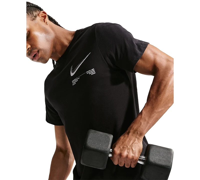 Nike Men's Dri-fit Short-Sleeve T-Shirt