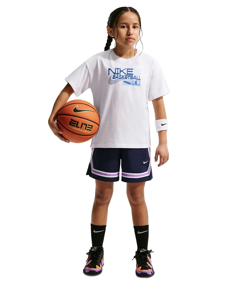 Nike Girls' 7-16 Sportswear Short-Sleeve T-Shirt