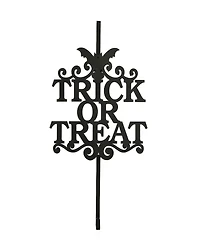 National Tree Company 19" Halloween "Trick or Treat" Wreath Hanger