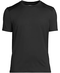 Lands' End Women's Men's Rapid Dry Short Sleeve Modern Fit Tee