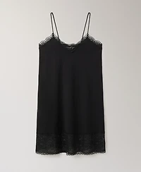 Mango Women's Lace Details Nightgown