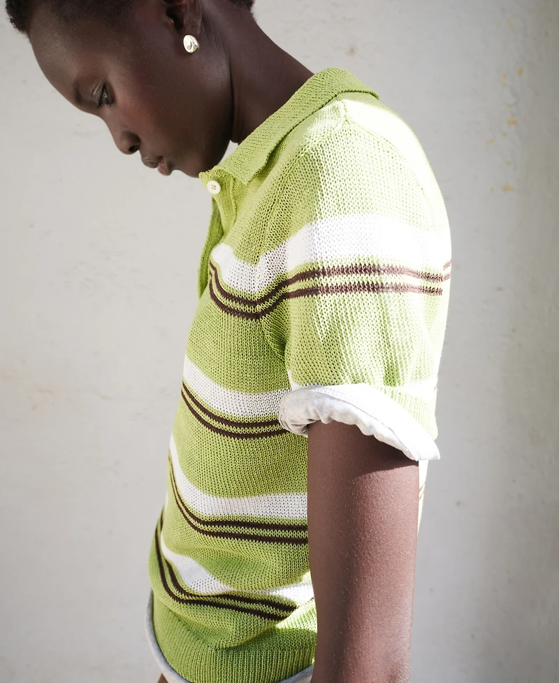 Mango Women's Knitted Polo-Neck Sweater