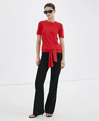 Mango Women's Bow Detail Sweater
