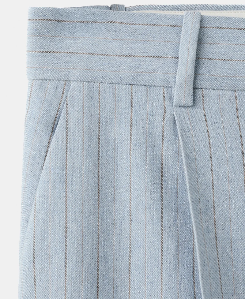 Mango Women's Pinstripe Suit Pants