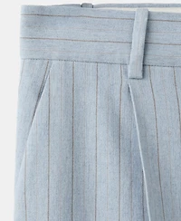 Mango Women's Pinstripe Suit Pants