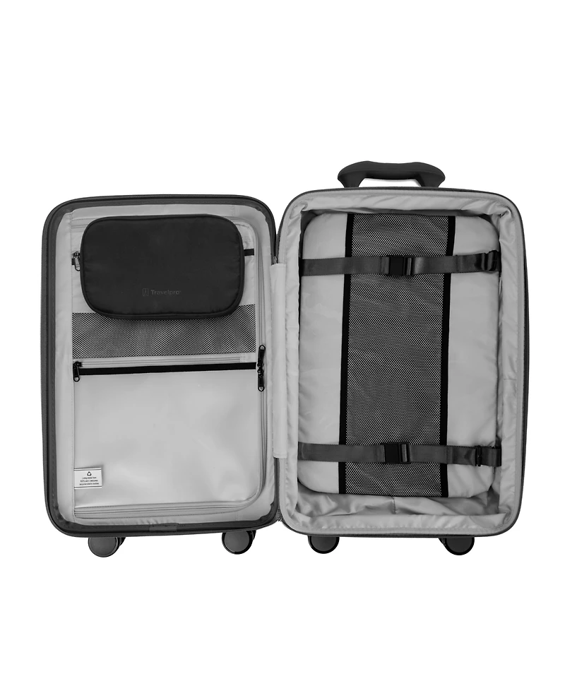 Travelpro Optima Carry-On Expandable Spinner and Toiletry Kit