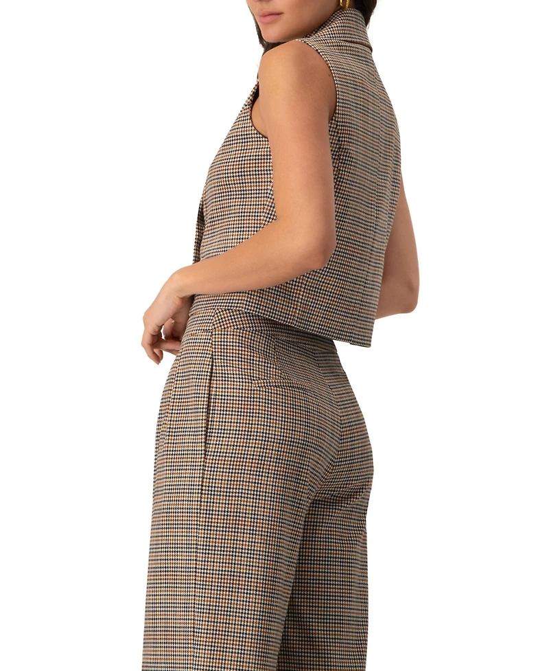 Ivonne Women's Short Double-Breasted Vest