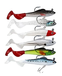 Gnuadz Bass Jig Head Soft Swimbait Plastic Fishing Lure