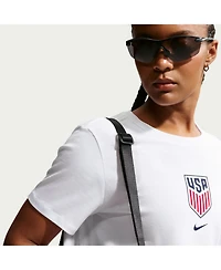 Nike Women's White Usmnt Crest T-Shirt