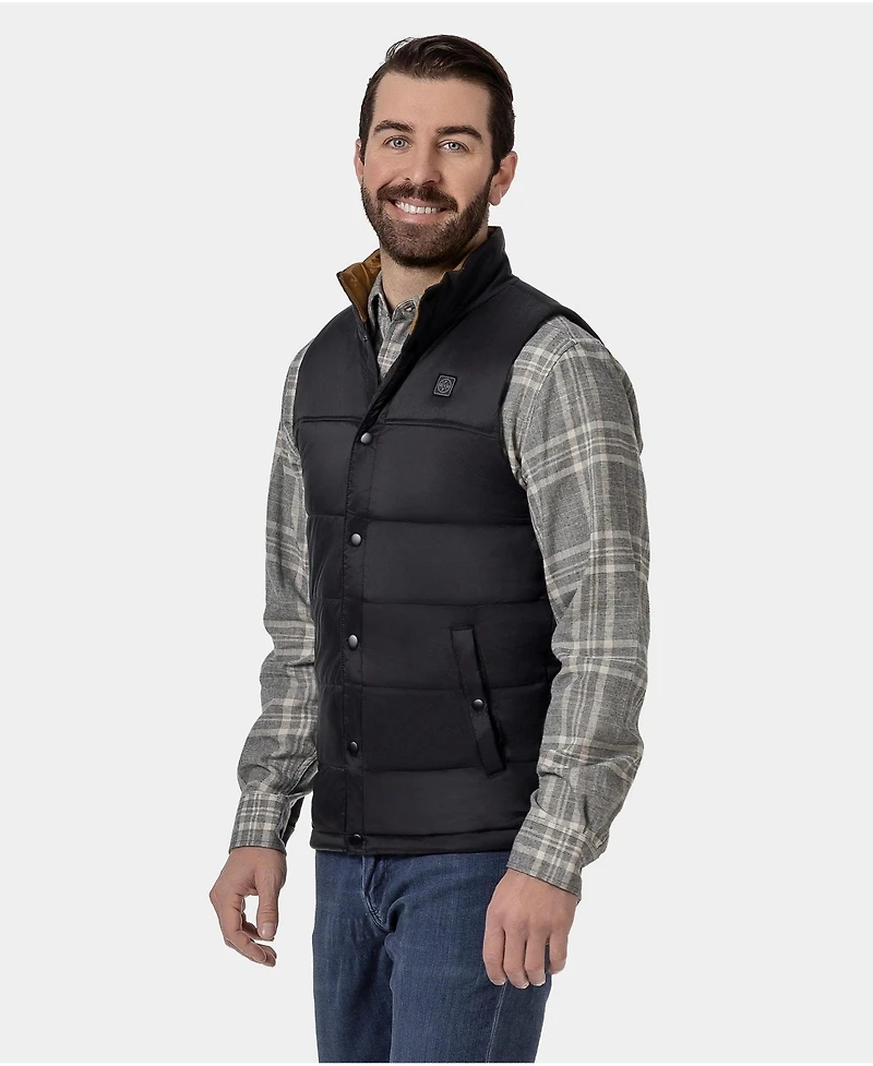 ororo Men's PuffLyte 3-Zone Heated Lightweight Vest
