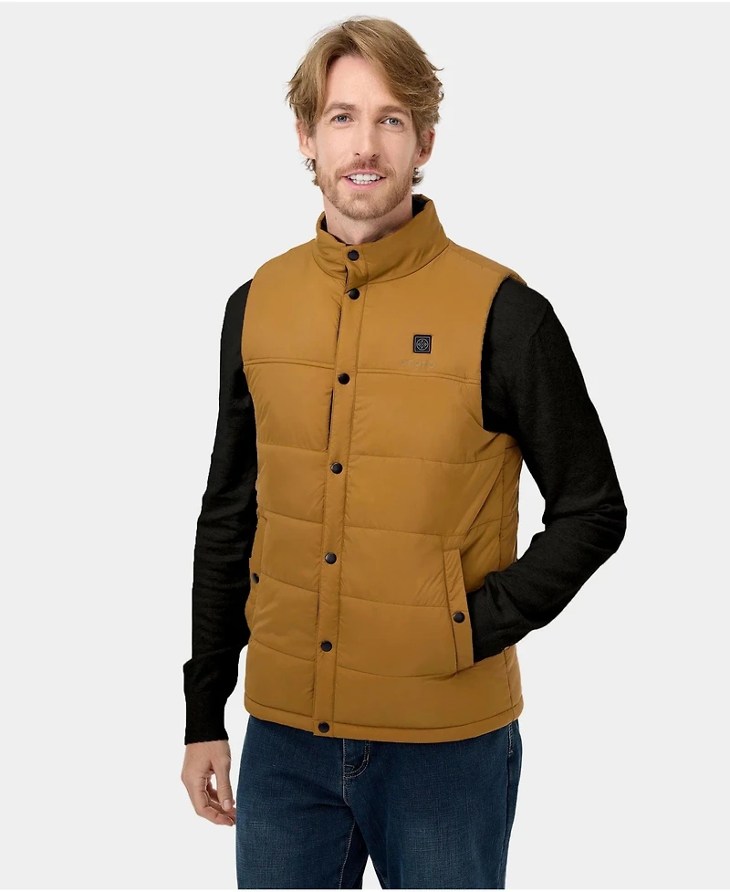 ororo Men's PuffLyte 3-Zone Heated Lightweight Vest