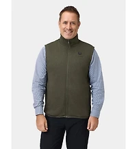 ororo Men's 4-Zone Fleece Heated Vest