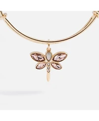Alex and Ani Crystal Dragonfly Bangle
