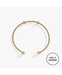 Alex and Ani French Rope Charm Bracelet Cuff