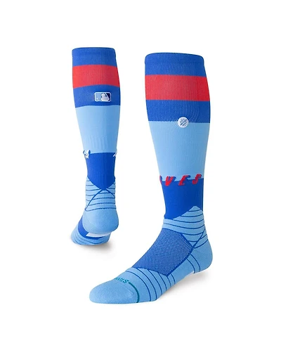 Stance Men's and Women's Blue Atlanta Braves 2026 City Connect Over The Calf Socks