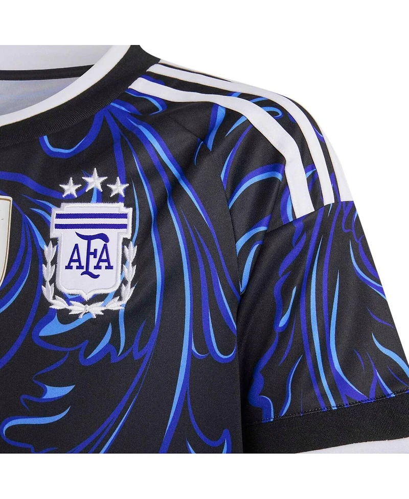 Adidas Big Boys and Girls Lionel Messi Black Argentina National Team 2026 Away Replica Jersey