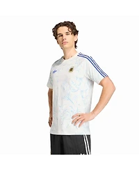Adidas Men's White Argentina National Team All Over Printed T-Shirt