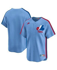 Nike Men's Light Blue Montreal Expos Cooperstown Collection Limited Jersey