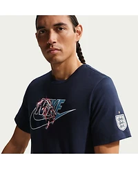 Nike Men's Navy England National Team Futura T-Shirt