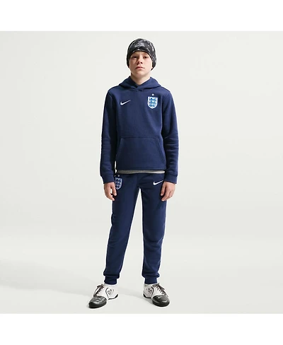 Nike Big Boys and Girls Navy England National Team Club Hoodie