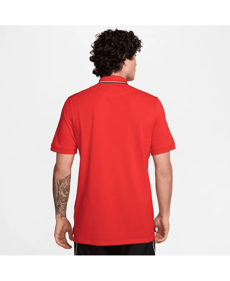 Nike Men's Red Norway National Team Dri-fit Polo Shirt