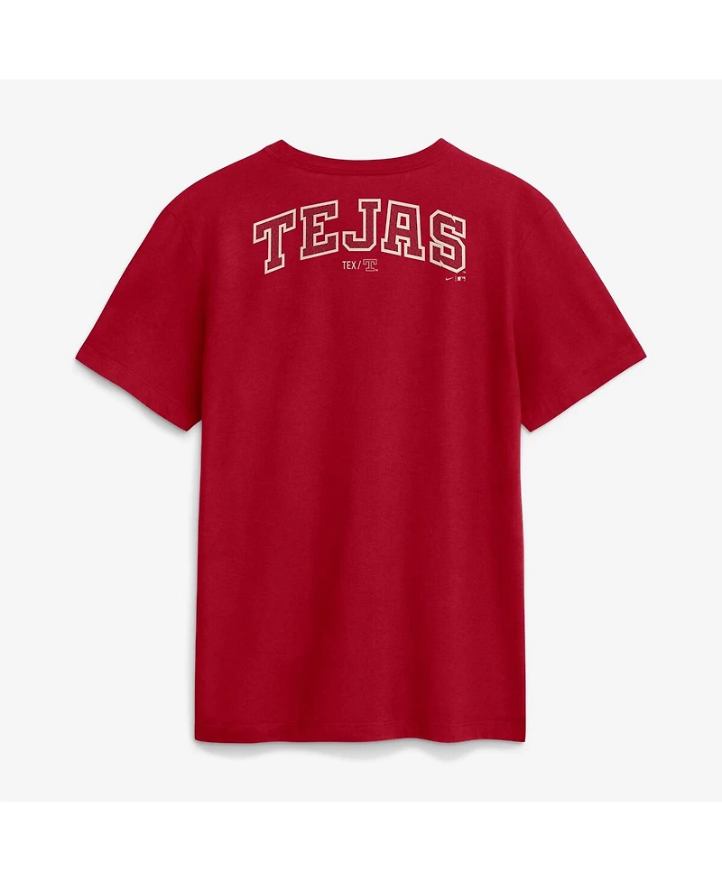 Nike Men's Red Texas Rangers 2026 City Connect 2-Hit T-Shirt