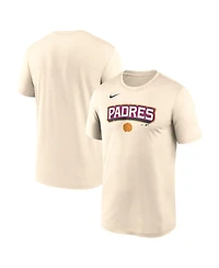 Nike Men's Cream San Diego Padres 2026 City Connect Team Phrase Script Dri-fit T-Shirt