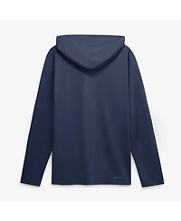 Nike Men's Navy Tampa Bay Rays Authentic Collection Dri-fit Long Sleeve Hooded T-Shirt