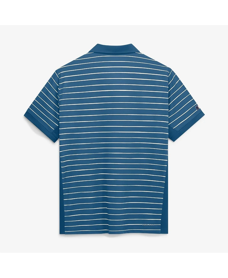Nike Men's Blue Milwaukee Brewers 2026 City Connect Authentic Collection Striped Victory Dri-fit Polo Shirt