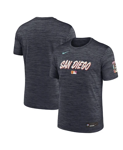 Nike Men's Obsidian San Diego Padres 2026 City Connect Authentic Collection Velocity Dri-fit T-Shirt